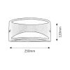 Rábalux , 8359 , Manhattan , Outdoor wall lights , matte black , IP54 , E27