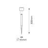 Rábalux , 8365 , Solar 1 , Solar lights , black , IP44