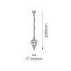 Rábalux , 8374 , Milano , Outdoor pendants , antique gold , IP43 , E27