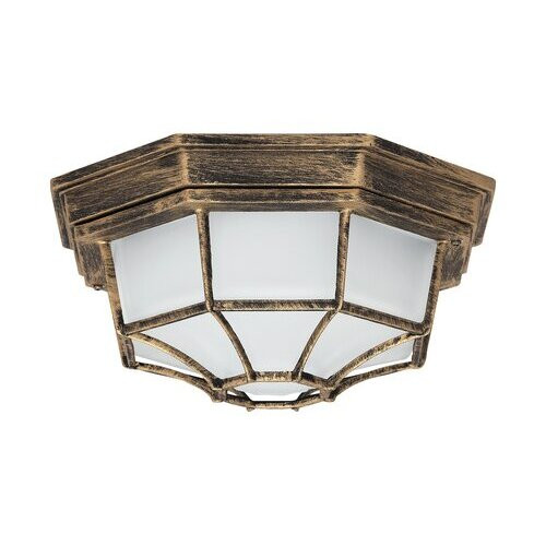 Rábalux , 8376 , Milano , Outdoor ceiling lights , antique gold , IP43 , E27