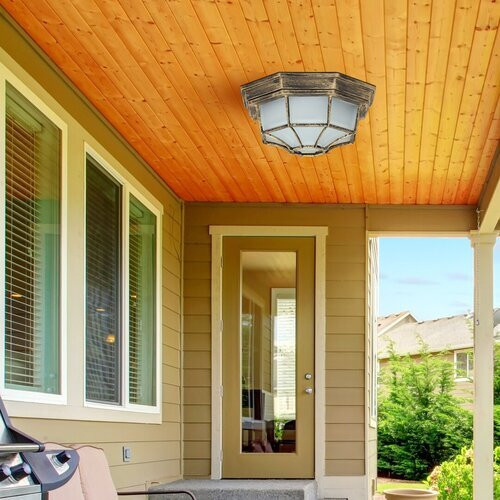 Rábalux , 8376 , Milano , Outdoor ceiling lights , antique gold , IP43 , E27