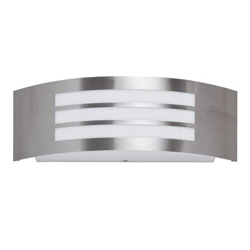 Rábalux , 8410 , Roma , Outdoor wall lights , satin chrome , IP44 , E27