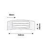 Rábalux , 8511 , Roma , Outdoor wall lights , antique gold , IP44 , E27