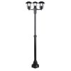 Rábalux , 8569 , Marseille , Outdoor floor lamps , black , IP44 , E27