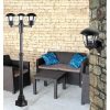 Rábalux , 8569 , Marseille , Outdoor floor lamps , black , IP44 , E27