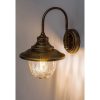 Rábalux , 8677 , Barcelona , Outdoor wall lights , antique gold , IP43 , E27