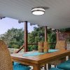 Rábalux , 8684 , Stuttgart , Outdoor ceiling lights , anthracite , IP44 , E27