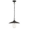 Rábalux , 8687 , Vigo , Outdoor pendants , matte black , IP44 , E27