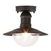 Rábalux , 8716 , Oslo , Outdoor ceiling lights , black , IP44 , E27