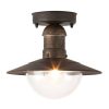Rábalux , 8736 , Oslo , Outdoor ceiling lights , antique gold , IP44 , E27
