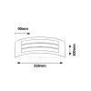 Rábalux , 8776 , Roma , Outdoor wall lights , anthracite , IP44 , E27