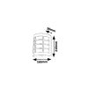 Rábalux , 8799 , Sevilla , Wall lights , satin chrome , IP44 , E27