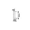 Rábalux , 8830 , Andorra , Outdoor wall lights , black , IP54 , 4000