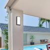 Rábalux , 8830 , Andorra , Outdoor wall lights , black , IP54 , 4000