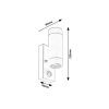 Rábalux , 8835 , Medina , Outdoor wall lights , matte black , IP44 , GU10
