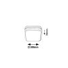 Rábalux , 8849 , Hamburg , Outdoor ceiling lights , anthracite , IP44 , 4000