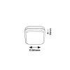 Rábalux , 8850 , Hamburg , Outdoor ceiling lights , anthracite , IP44 , 4000