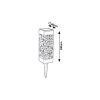 Rábalux , 8949 , Mora , Solar lights , black , IP23 , 3000