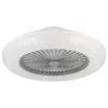 EGLO, 35144, SAYULITA-L, lamp with fan, 2700 K - 6500 K, LED, 3X12.6W, dimmable, milk white