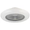 EGLO, 35144, SAYULITA-L, lamp with fan, 2700 K - 6500 K, LED, 3X12.6W, dimmable, milk white