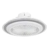 EGLO, 35141, ALBUFEIRA, lamp with fan, 2700 K - 6500 K, LED, 3X8.5W, dimmable, milk white