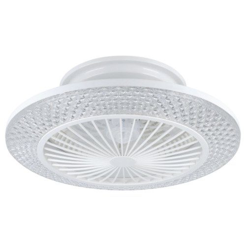 EGLO, 35145, MALINSKA, lamp with fan, 2700 K - 6500 K, LED, 3X12.6W, dimmable, crystal effect