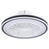 EGLO, 35182, ALMERIA, lamp with fan, 2700 K - 6500 K, LED, 3X8.5W, dimmable, milk white