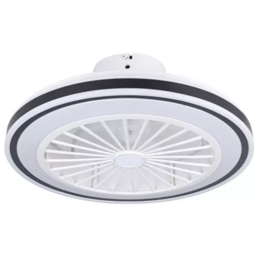 EGLO, 35182, ALMERIA, lamp with fan, 2700 K - 6500 K, LED, 3X8.5W, dimmable, milk white