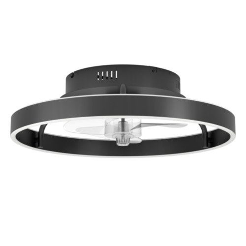 EGLO, 35098, MARINELLA, lamp with fan, 2700 K - 6500 K, LED, 2X17.8W, dimmable, milk white