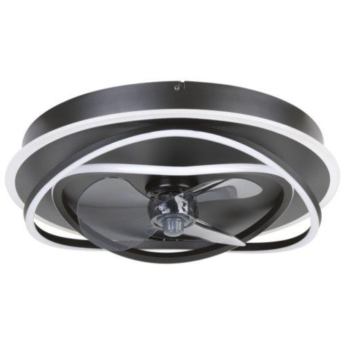 EGLO, 35146, NAMORI, lamp with fan, 2700 K - 6500 K, LED, 4X9W, dimmable, milk white