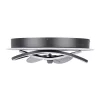 EGLO, 35146, NAMORI, lamp with fan, 2700 K - 6500 K, LED, 4X9W, dimmable, milk white