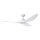 EGLO, 35112, PORTSEA, decorative ceiling fan light, 3000 K, 4000 K, 5000 K, LED, 19W, IP20, milk white