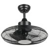 EGLO, 35133, IGELDO, lamp with fan, 3000 K, 4000 K, 5000 K, LED, 15W, milk white