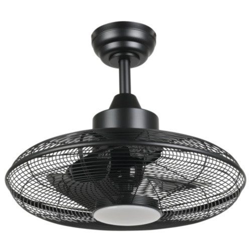 EGLO, 35133, IGELDO, lamp with fan, 3000 K, 4000 K, 5000 K, LED, 15W, milk white