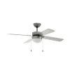 EGLO, 35041, GELSINA, ceiling fan lamp, E14, 1X60W, IP20, white