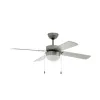 EGLO, 35041, GELSINA, ceiling fan lamp, E14, 1X60W, IP20, white