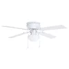 EGLO, 35181, CAGLIARI, ceiling fan light, E27, 1X60W, IP20, white