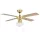 EGLO, 35123, FORTALEZA, ceiling fan light, E27, 1X60W, IP20, white