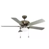 EGLO, 35078, BALLINA, menny. ceiling fan lamp, E27, 2X40W, IP20, lacquered white