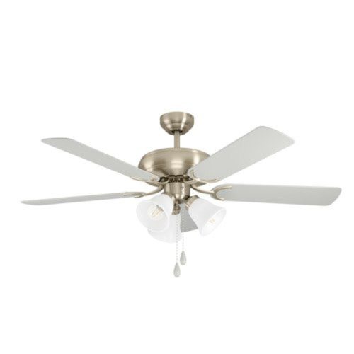 EGLO, 35077, LAS PALMAS, fan with light, E27, 3x40W, IP20, opal
