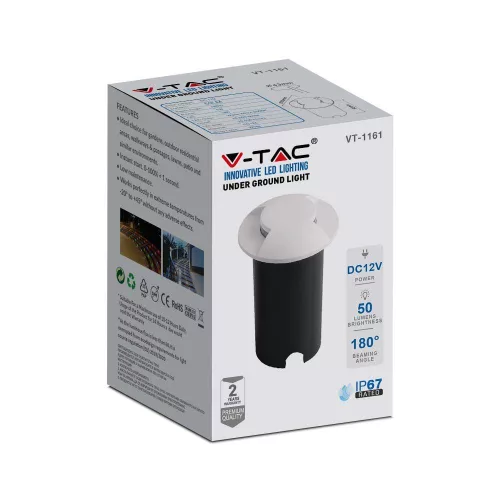 VT-1161 1W Led Underground Light 6400K White