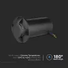 VT-1171 1W Led Underground Light 6400K Black