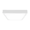 VT-8618 18W Led Dome Light 6500K Square White Frame Ip44