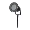 VT-7701 Gu10 Garden Spike Fitting Aluminum Body Black Ip65