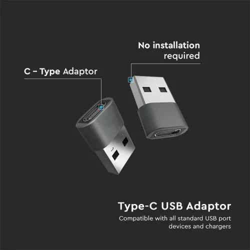 VT-5319 Type C To Usb Audio Connector