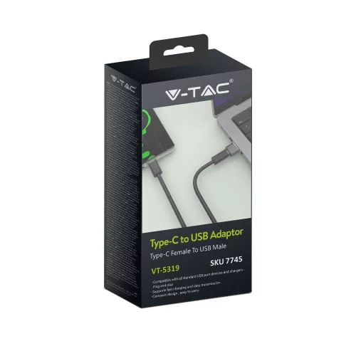 VT-5319 Type C To Usb Audio Connector
