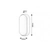 Rábalux , 7408 , Hort , Outdoor wall lights/ Outdoor ceiling lig , white , IP54 , 4000