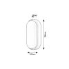 Rábalux , 7408 , Hort , Outdoor wall lights/ Outdoor ceiling lig , white , IP54 , 4000