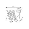 Rábalux , 77002 , Bobus , Solar lights , black , IP44 , 2700