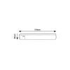 Rábalux , 78029 , Duddu , Cabinet lighting , black , IP44 , 4000